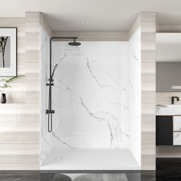 Shower Wall Panels: PVC, Acrylic and Glass Compared