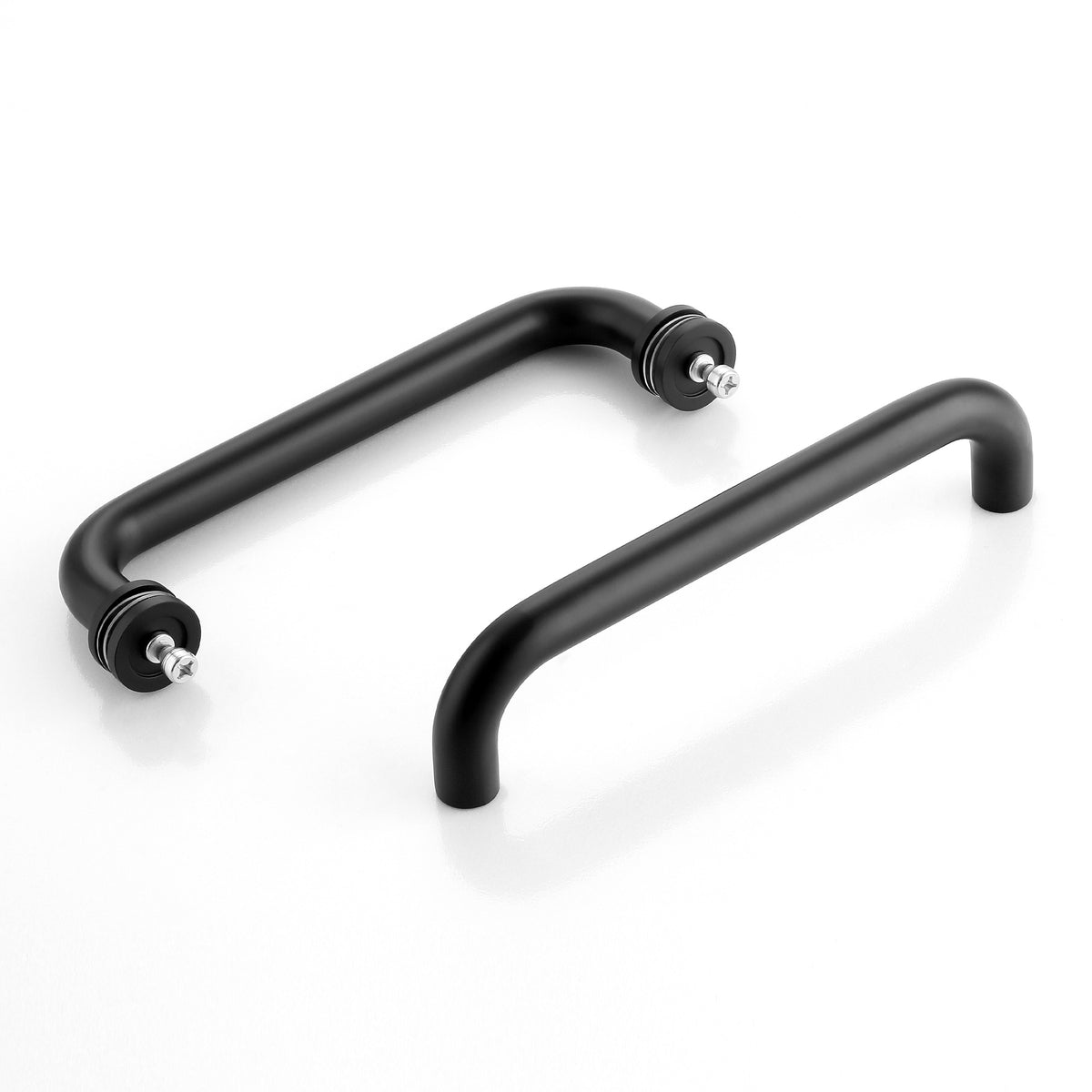 MCOCOD® Glass Shower Door Back to Back Round Handles