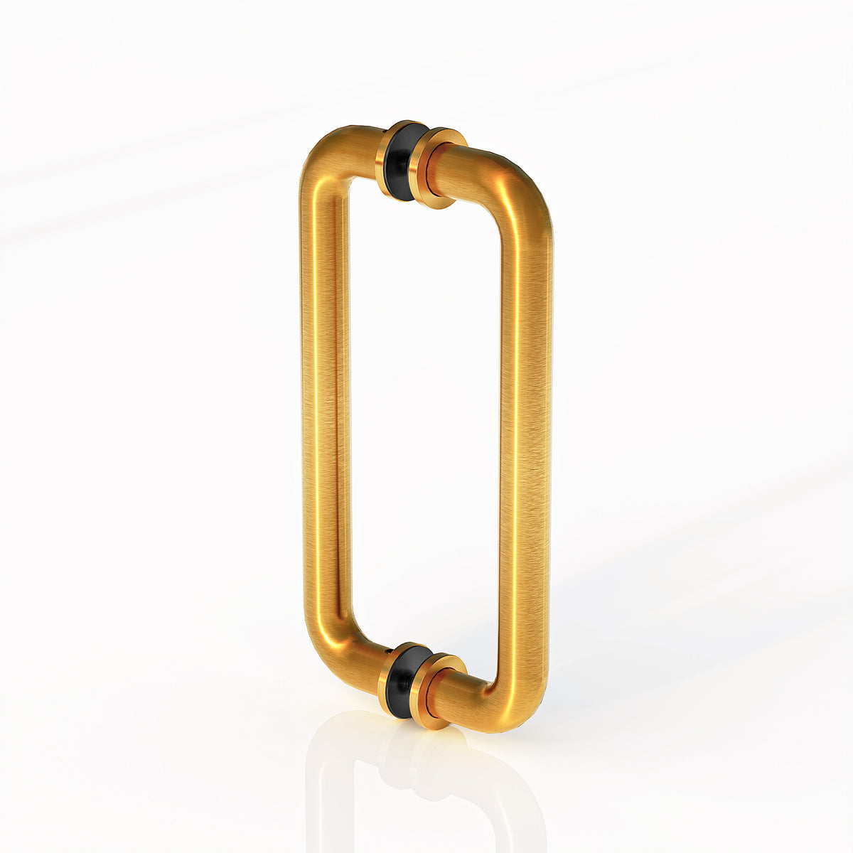 MCOCOD® Glass Shower Door Back to Back Round Handles