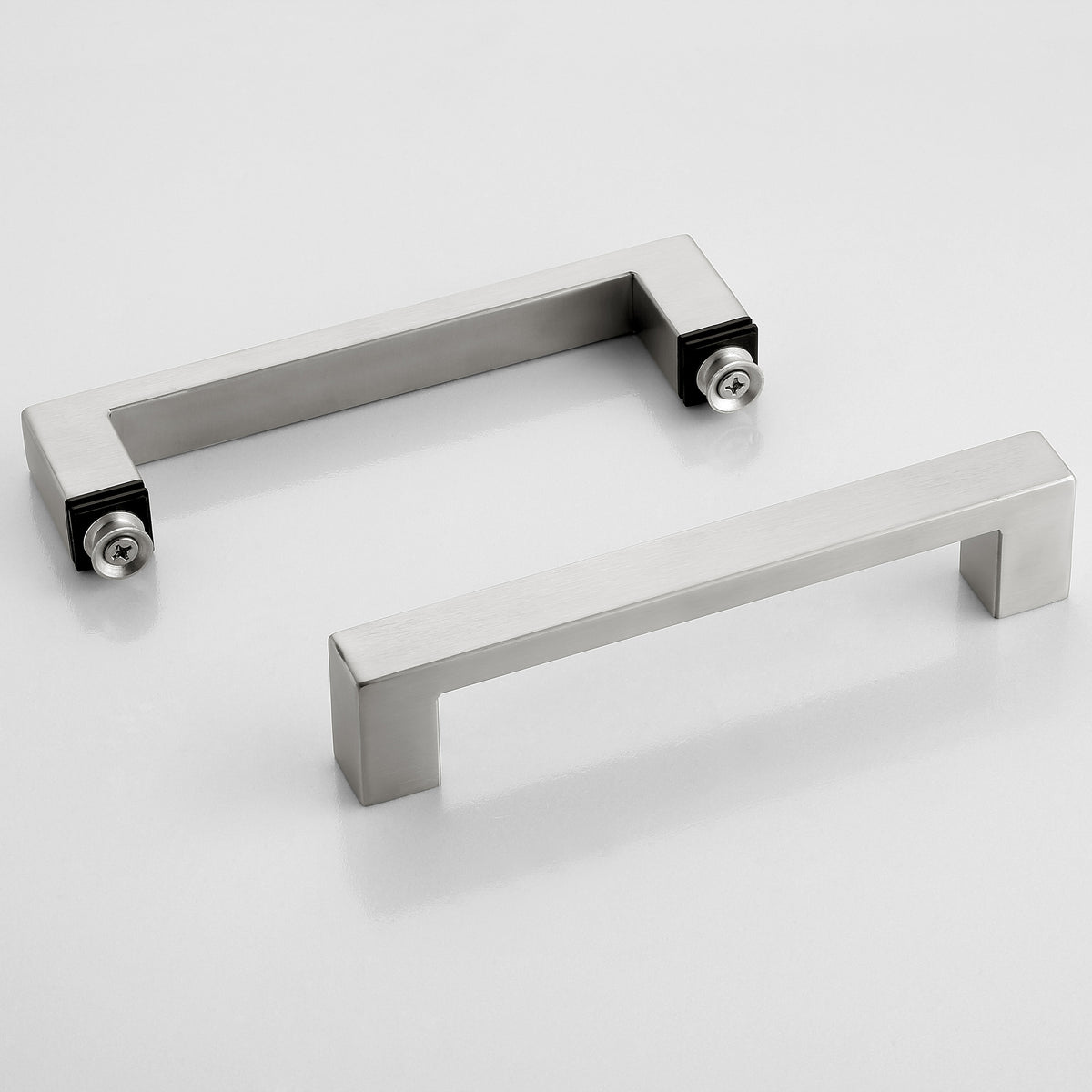 MCOCOD® Glass Shower Door Back to Back Square Handles