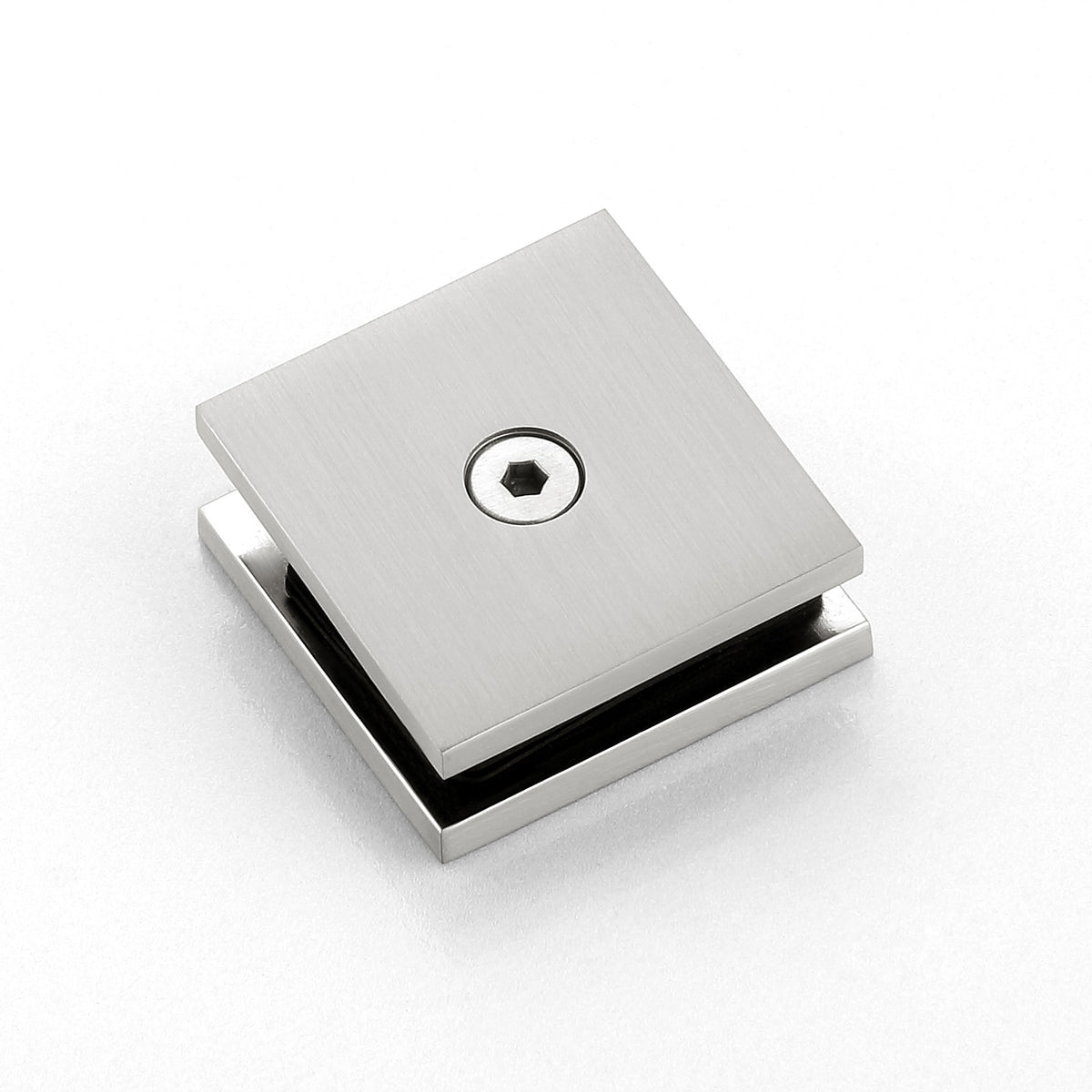 MCOCOD® Square Wall Mount Hole-In-Glass Clamp
