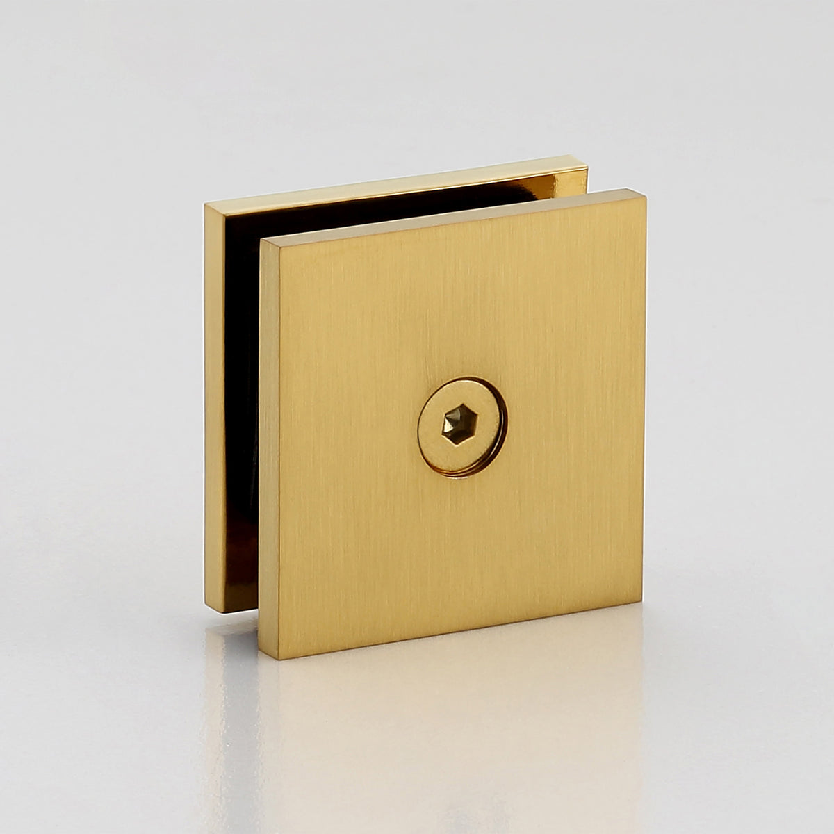 MCOCOD® Square Wall Mount Hole-In-Glass Clamp
