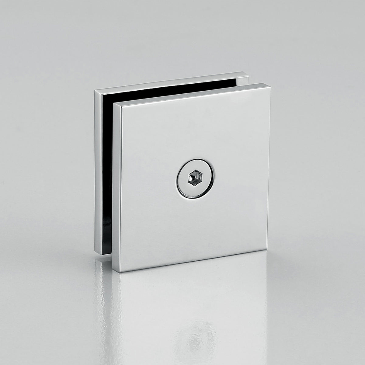 MCOCOD® Square Wall Mount Hole-In-Glass Clamp