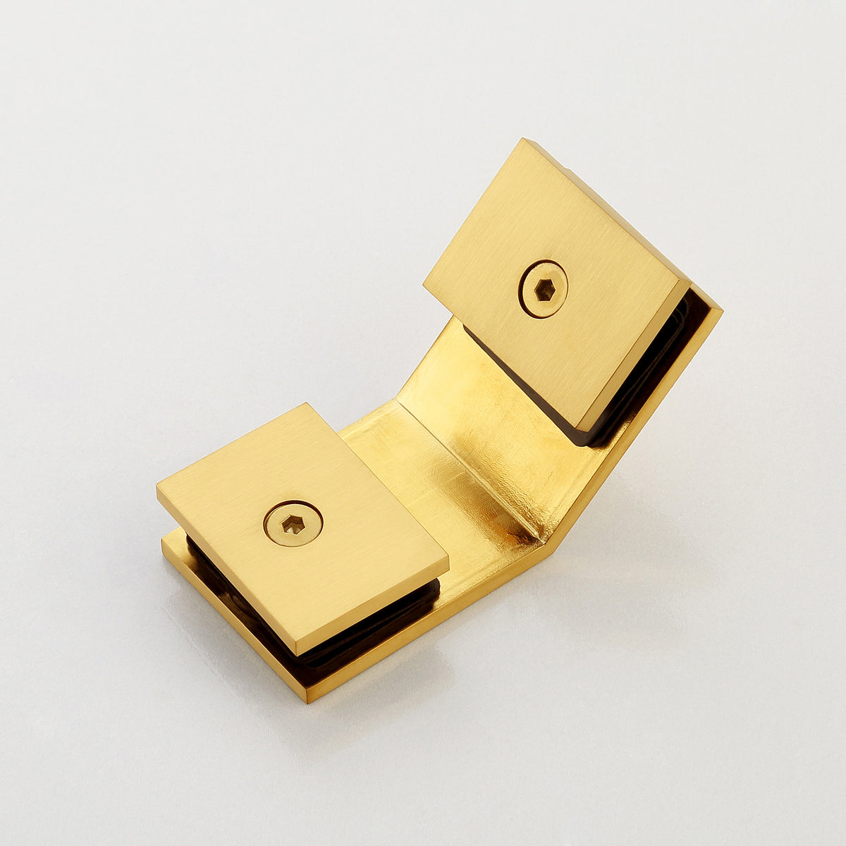 MCOCOD® Square 135 Degree Glass-to-Glass Clamp