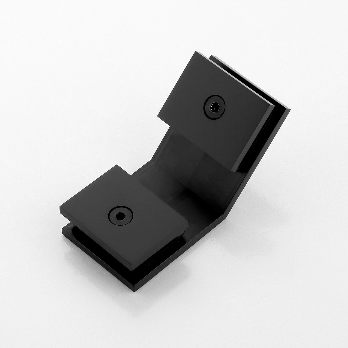 MCOCOD® Square 135 Degree Glass-to-Glass Clamp