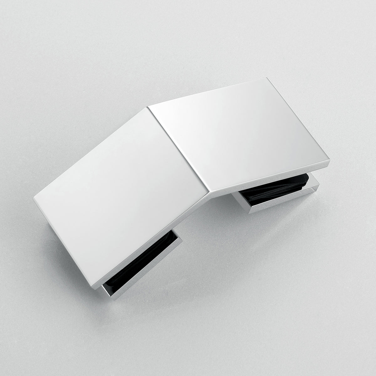 MCOCOD® Square 135 Degree Glass-to-Glass Clamp