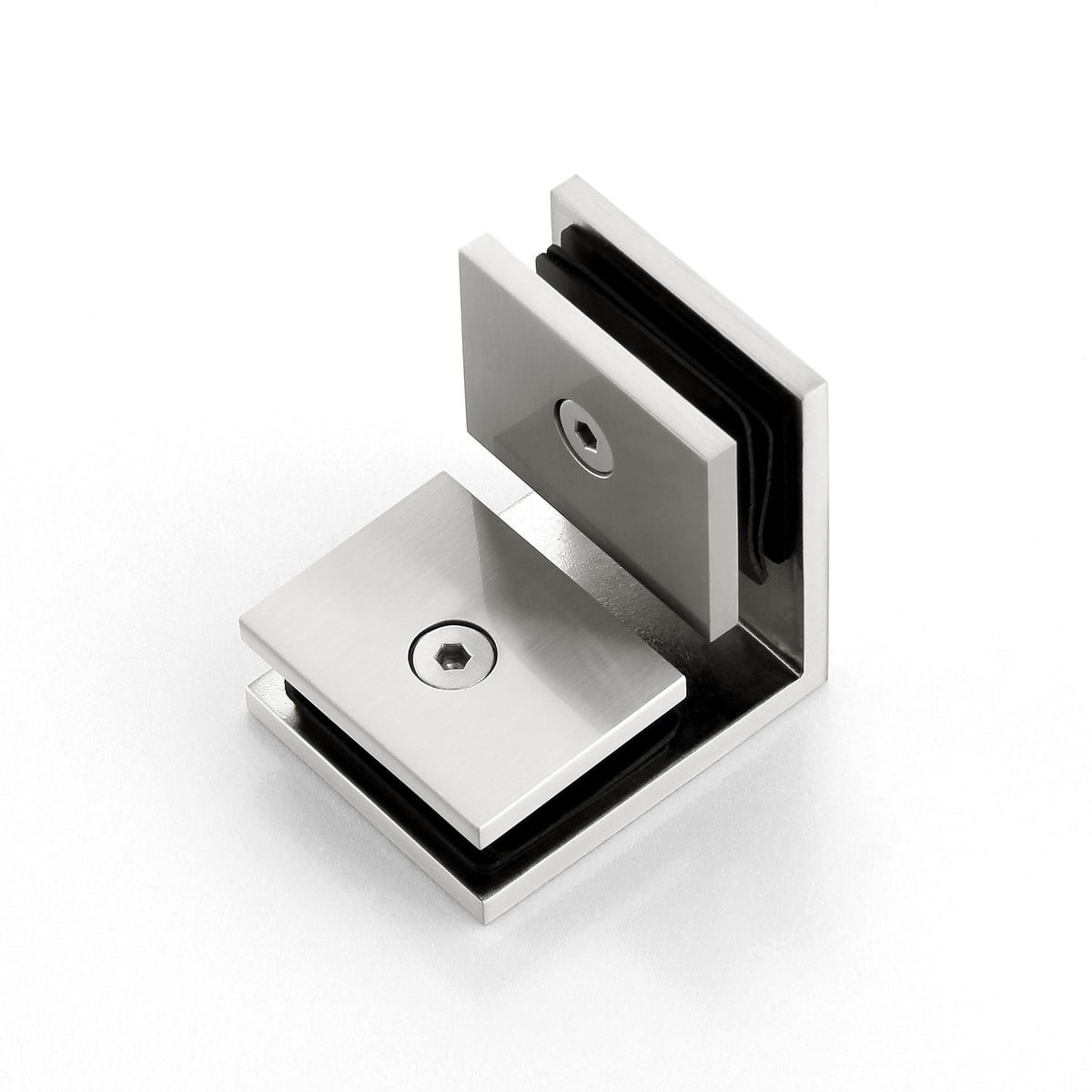 MCOCOD® Square 90 Degree Glass-to-Glass Clamp
