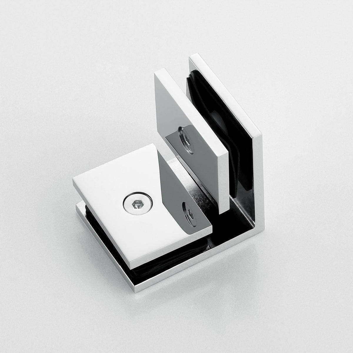 MCOCOD® Square 90 Degree Glass-to-Glass Clamp