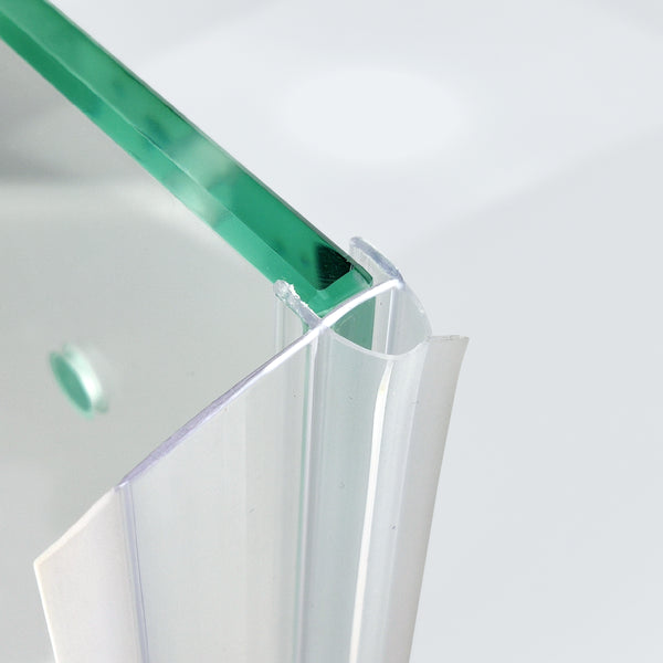 304 PVC Wide Shower Door Seal Same Type of DS01/DS13