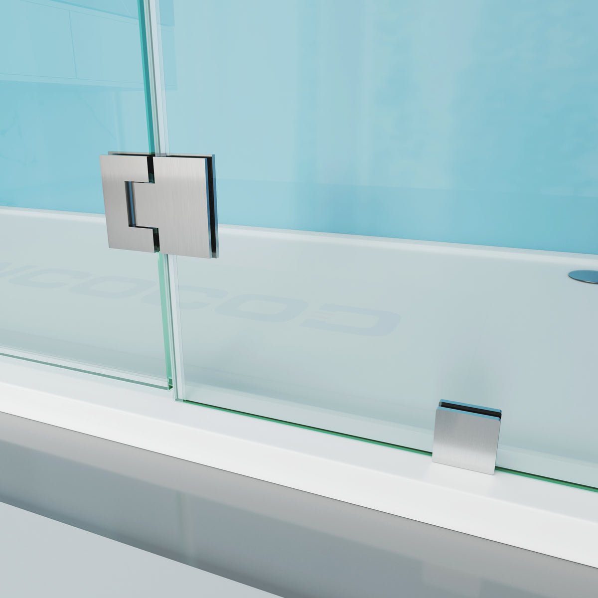 MCOCOD® Customize Frameless Swing Shower Door - H06-02