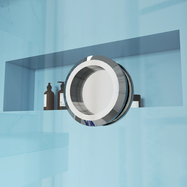 MCOCOD DS01H Bathtub Shower Doors -  Double Sliding Bathtub Shower Door with 304 Stainless Steel Finger Pull