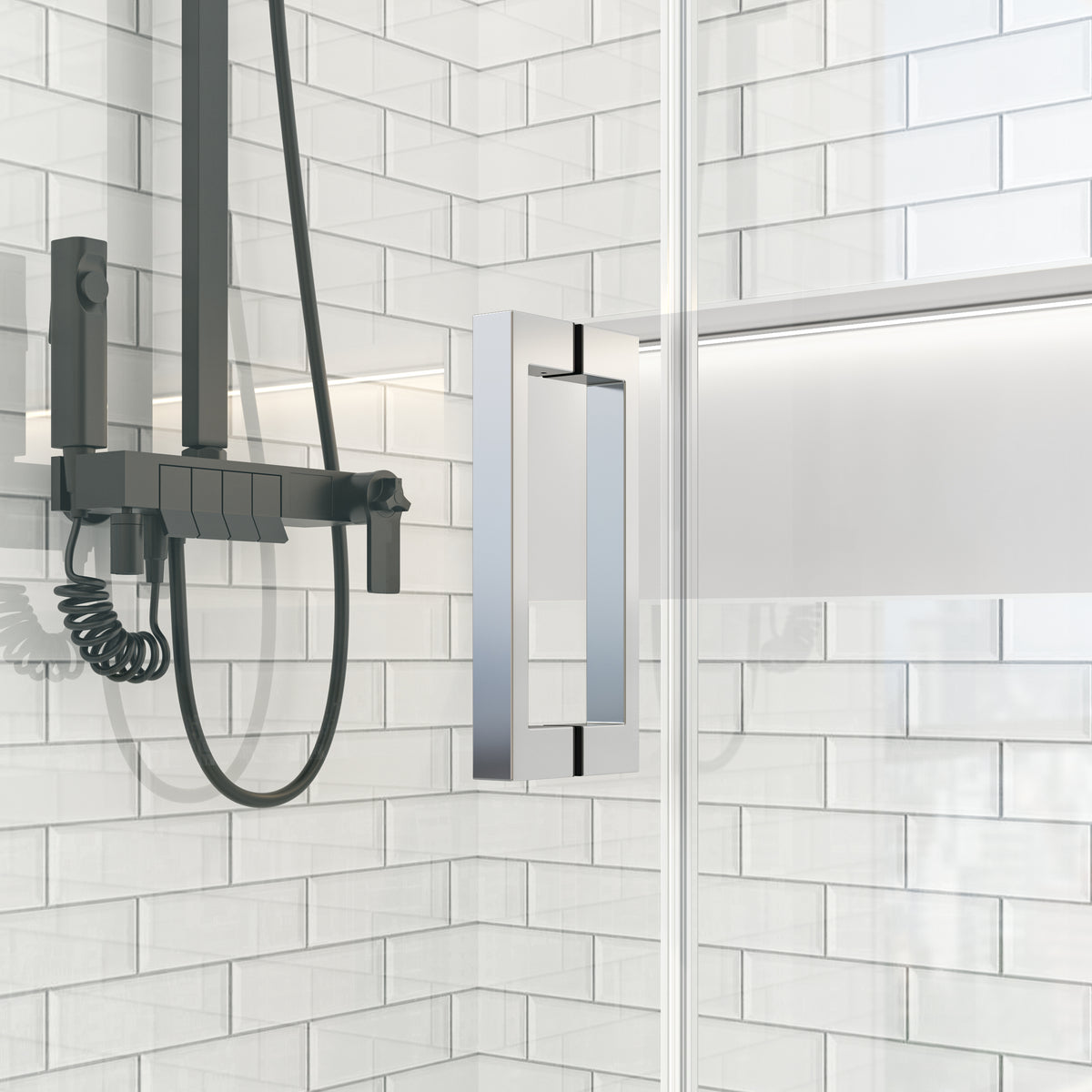 MCOCOD® Customize Framed Rectangle Shower Enclosure - P08L-02A