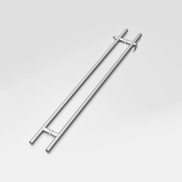 Round Pull with Lock Main Door Handles