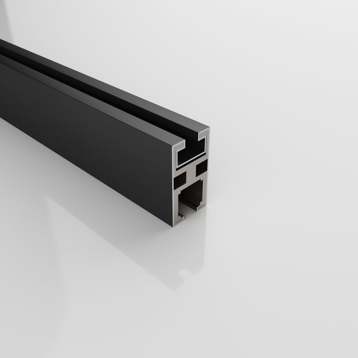 MCOCOD® SS08 Guide Rail for Soft-Closing Double Sliding Frameless Shower Door