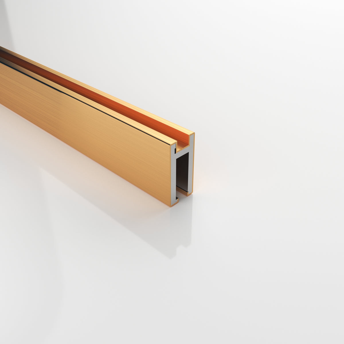 MCOCOD® SS13 Guide Rail for Soft-Closing Single Sliding Frameless Shower Door