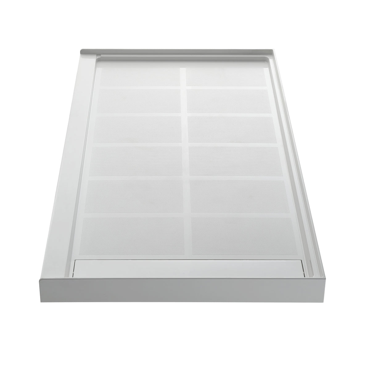 MCOCOD® Left Drain Shower Base in Acrylic Solid Surface