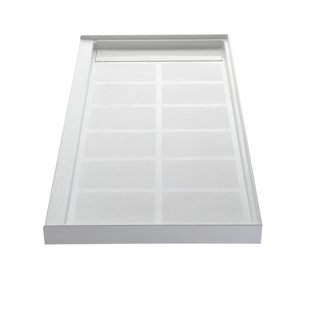 MCOCOD® Right Drain Shower Base in Acrylic Solid Surface