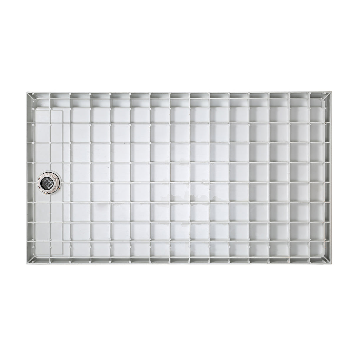 MCOCOD® Right Drain Shower Base in Acrylic Solid Surface