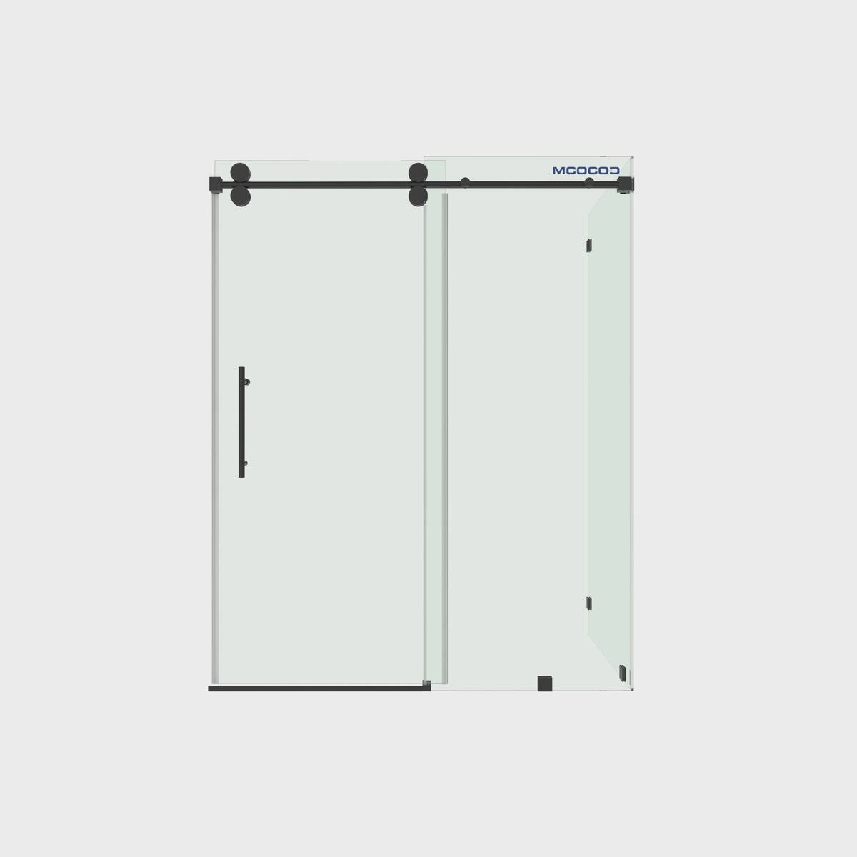 Customize Single Sliding Frameless Shower Enclosure - SS04-01