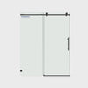 Soft-Closing Single Sliding Frameless Shower Door Round Guide Rail  - SS14