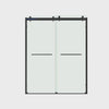 Double Sliding Semi Frameless Shower Door - DS10